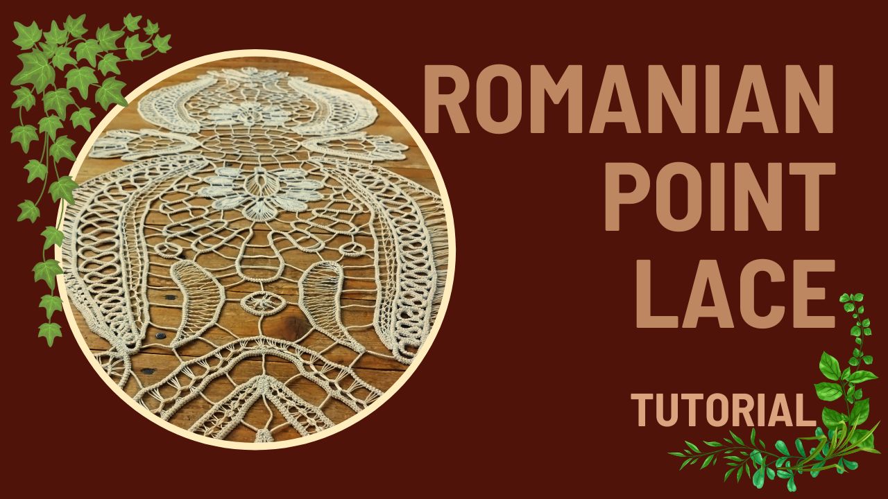 Romanian Point Lace Stitches Tutorials Playlist on YouTube